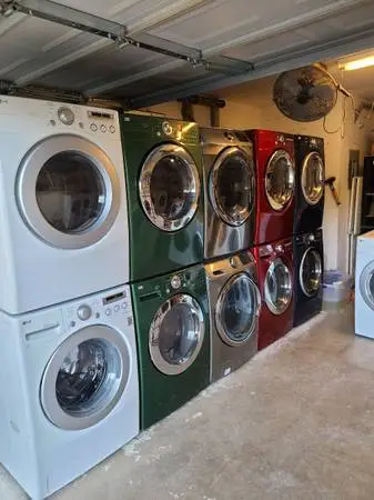 Stackable Washer and Electric Dryer Sets