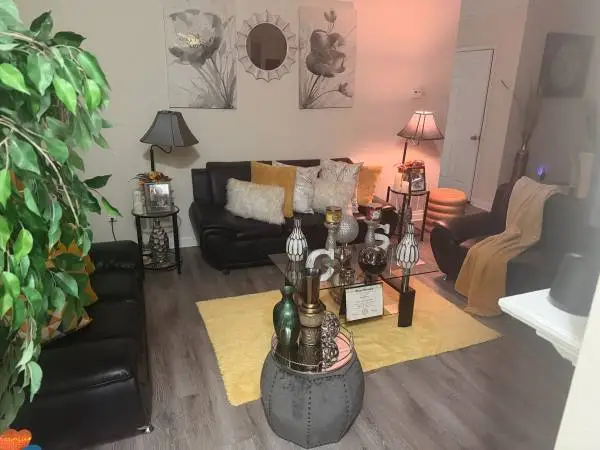3-Piece Black Faux Leather Sofa Set - MUST GO BY THURSDAY!