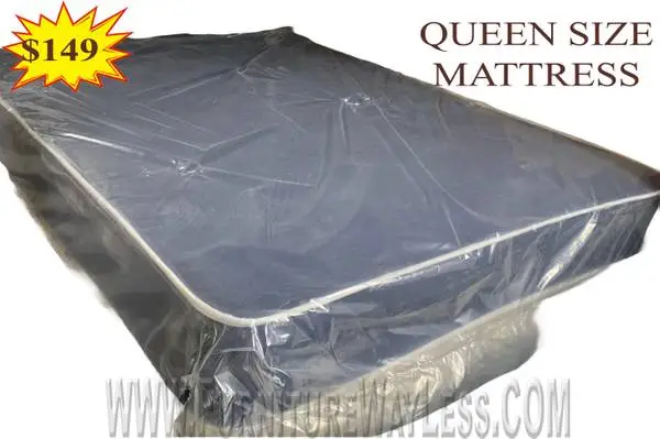 New in plastic queen mattress 1PC