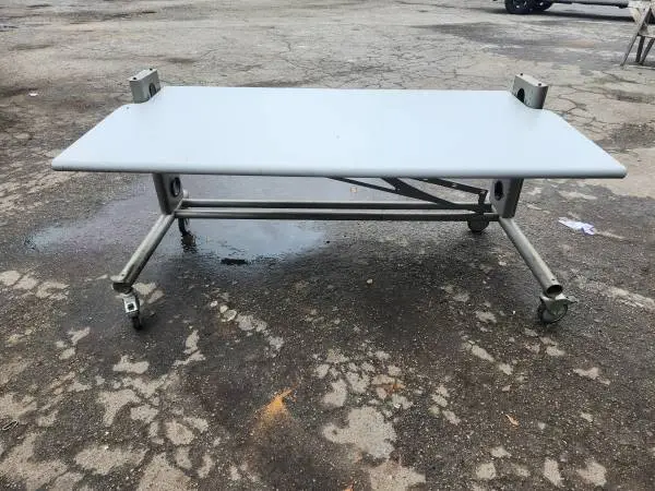 Vintage aluminun desk/ work table