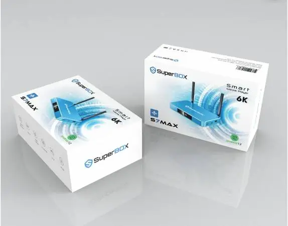 SuperBox S7MAX LIVE CABLE TV
