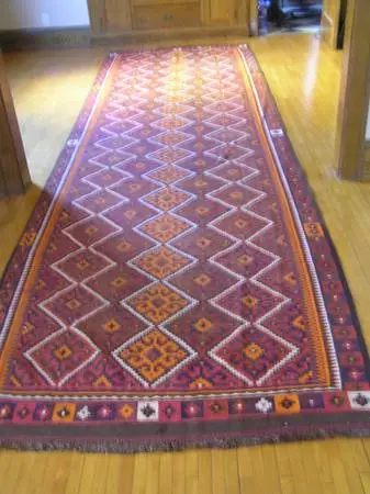 KILIM RUG  5 X 16.5  RUNNER