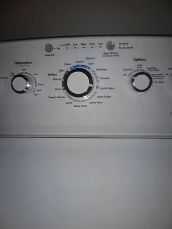 GE Heavy Duty Washing Machine - Big Size, Holds Heavy Blankets & Huge Loads!