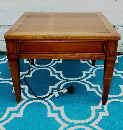 END TABLE with Night Lights Living Room Furniture Lamp Stand