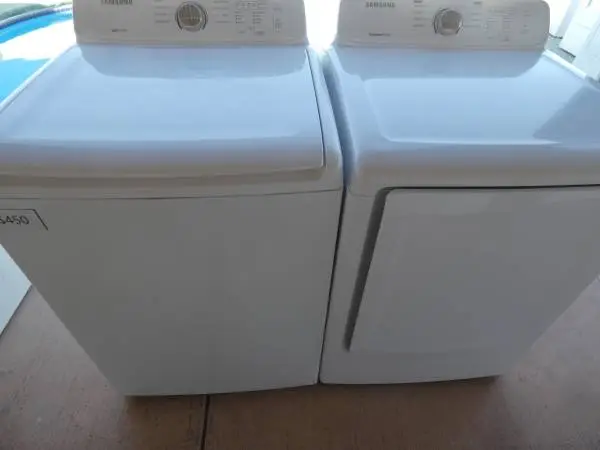 SAMSUNG WASHER/ELECTRIC DRYER 90 day warranty some delivery