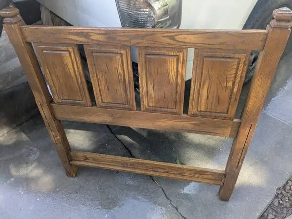 Full headboard mid-century