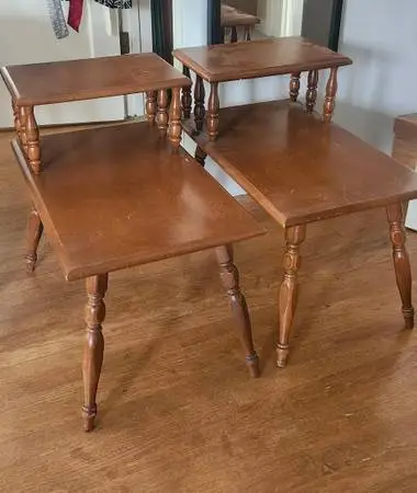 Top Step End Tables (set of 2)