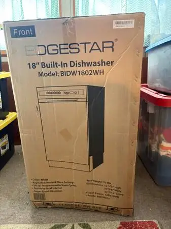 Edgestar 18 inch built-in Dishwasher (Warwick)