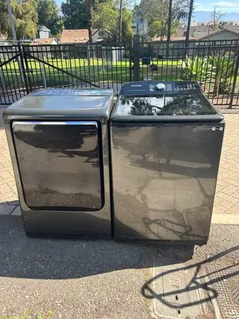 Free installation warranty free delivery samsung washer gas dryer