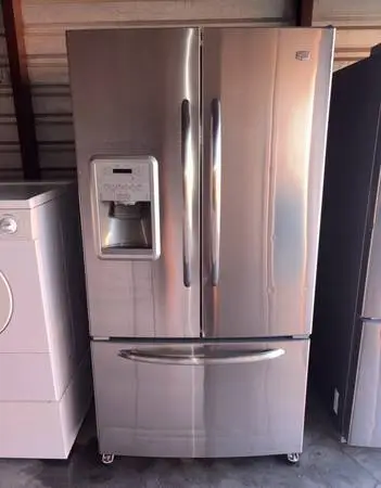 Maytag Stainless Steel Refrigerator And Freezer