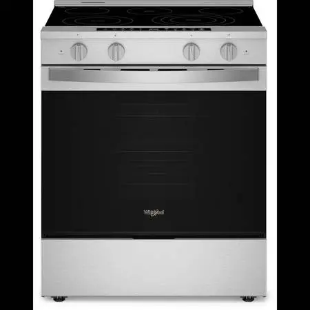 WHIRLPOOL 30 SLIDE IN ELECTRIC RANGE (OUT OF BOX)