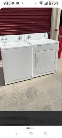 Matching Washer & Dryer Set
