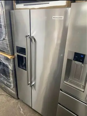Kitchen aid side by side counter depth