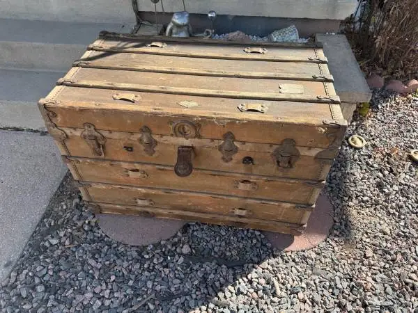 Antique Steamer Trunk