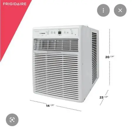 Frigidaire 10,000 BTU Vertical Window Air Conditioner (Model: FFRS1022R1E) $ 300