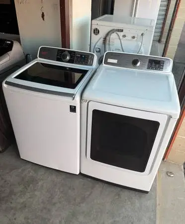 Samsung Washer And Electric Dryer
