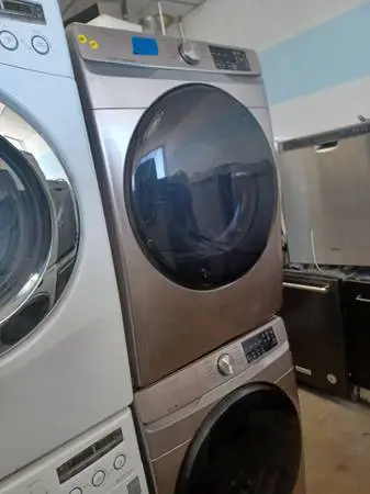 Samsung Bronze Front Load Gas Washer/Dryer Set
