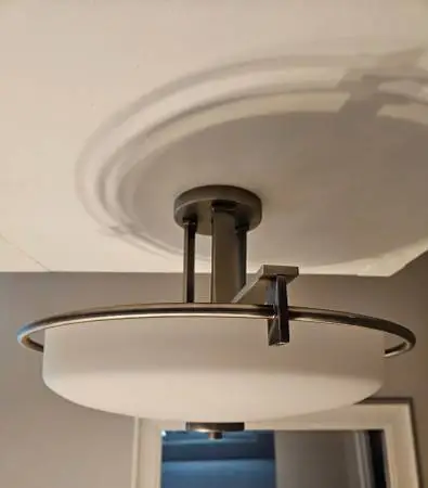 CEILING LIGHT FIXTURE Kichler Shailene, Transit. Style, Olde Bronze