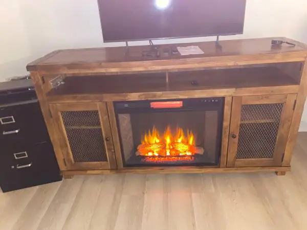 Electric Fireplace/TV Stand