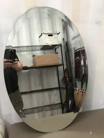Mirror - Oval 21 x31 Inches - Beveled