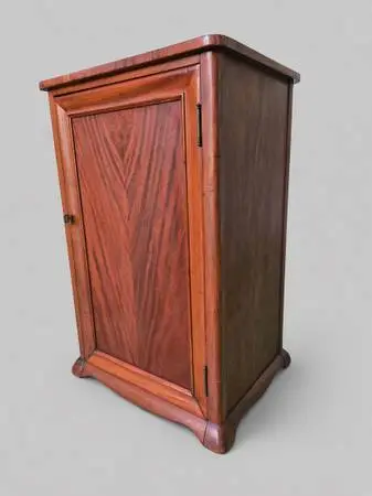 Antique Victorian Mahogany Music Cabinet