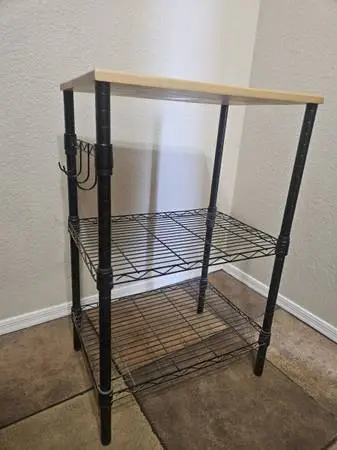 Kitchen or bar cart/storage