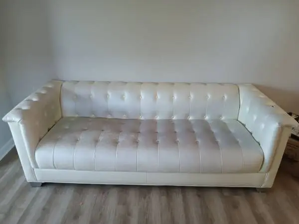 Moving Sale!!!  3pc White Couches.