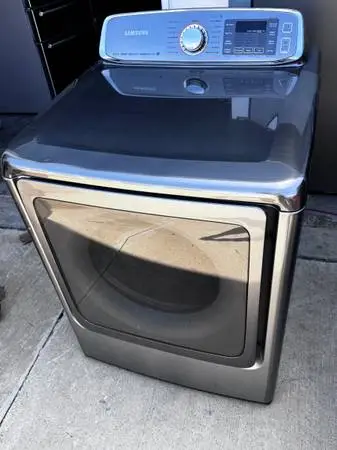 Graphite steel Samsung dryer mega capacity 9.5 cu.ft