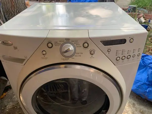 Whirepool front loading washer