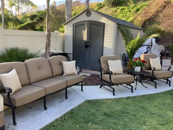 Luxury Patio Hanamint St. Augustine 4 PC sofa set
