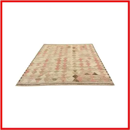 9ft 3in X 12ft Modern Rugs Fesa Hand-knotted Wool Area Rug