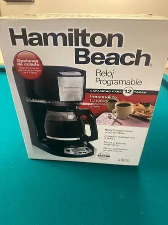Hamilton Beach Coffee Maker (New in box)