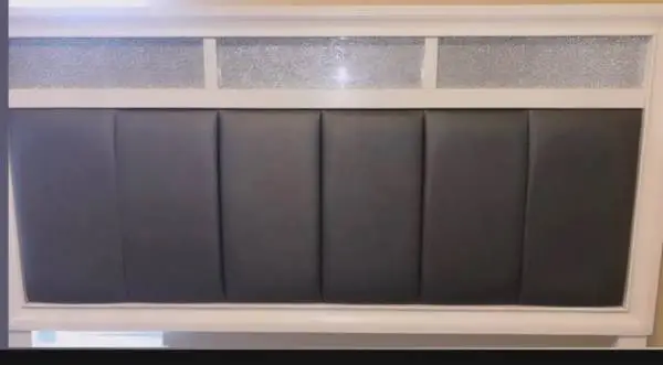 queen bed frame with boz spring