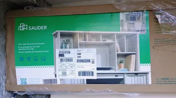 Sauder “Costa Collection” desk hutch
