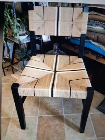 New Woven Aztec Rope Desk Chair
