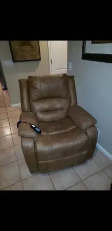 Oversized Power Electric Lift Recliner Chair- $595 New-$200 your price