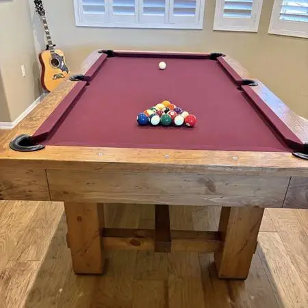 Golden West 7 Foot Keystone Pool Table
