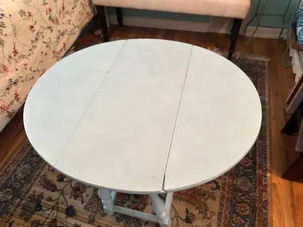 small child sized drop leaf table