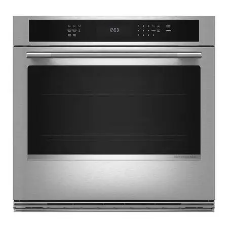 KITCHENAID BUILT-IN 30 INCH SINGLE WALL OVEN KOES530SPS
