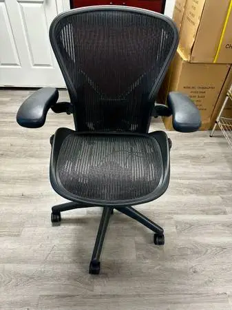 AERON CHAIR BY HERMAN MILLER-FULLY LOADED