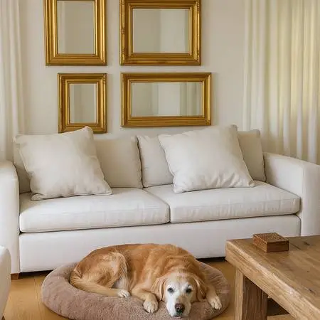 White West Elm Harmony Sofa