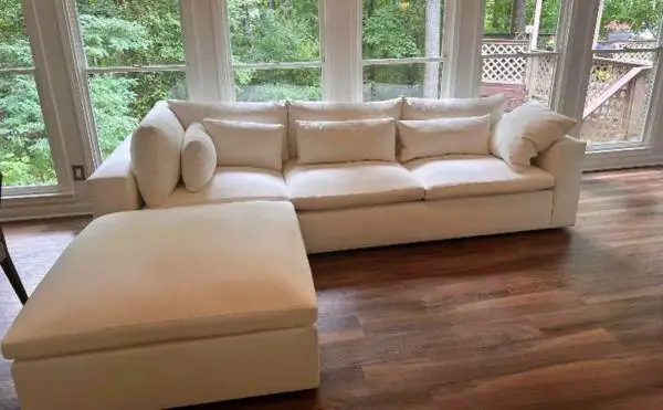 West Elm Harmony 122 Modular Sectional + Ottoman