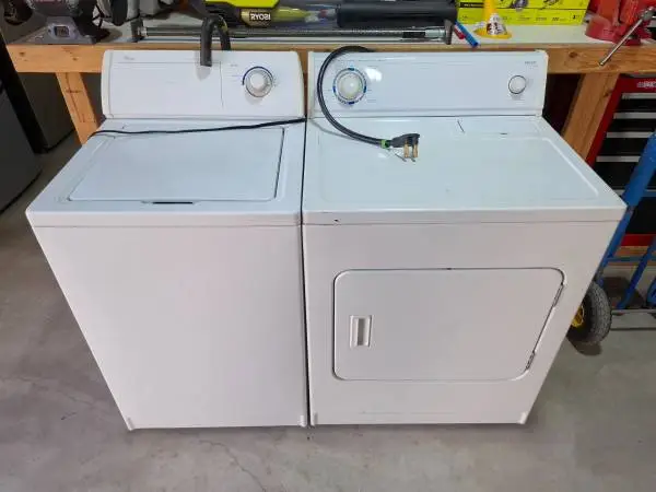 Washer  and dryer 219.00 with your broken ones...