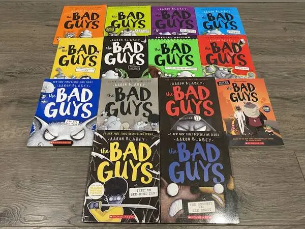 BAD GUYS BOOK SERIES by Aaron Blabey 1-11 Paperback Books 14 Paperback