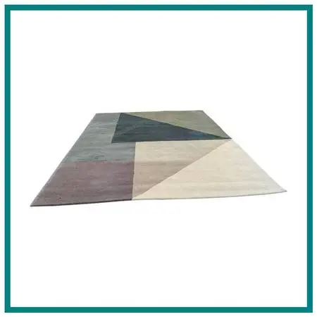 9ft × 11ft 10in Hanne Kortegaard For Linie Design Arguto Rug In Ocean