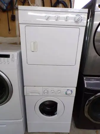 kenmore washer and dryer/ stackable