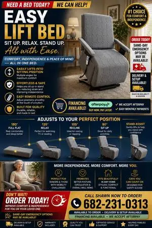 NEED AN EASY LIFT BED FAST?