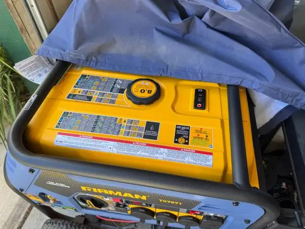 FIRMAN T07571 Tri-Fuel Generator – 7500W Running / 9400W Starting – Sa