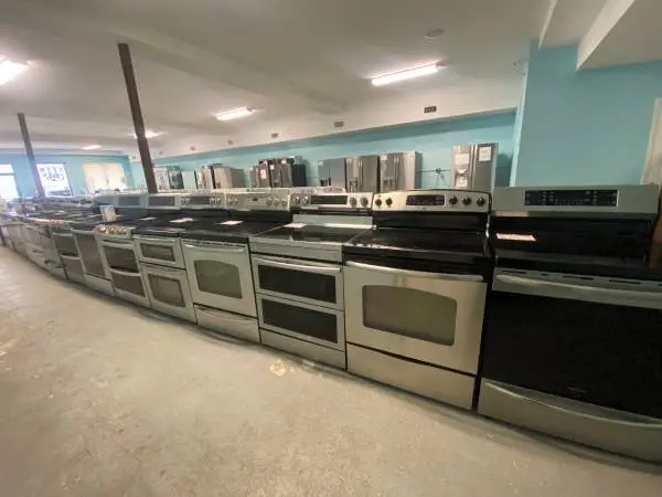 Variety of stainless steel gas or electric stove 20% off