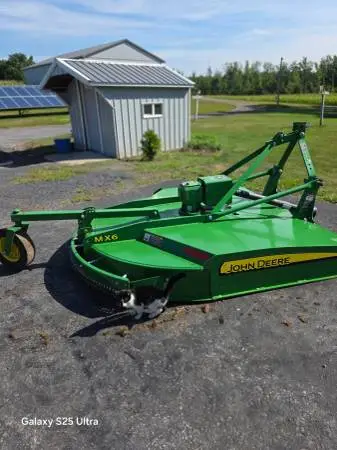 John Deere mx6 mower
